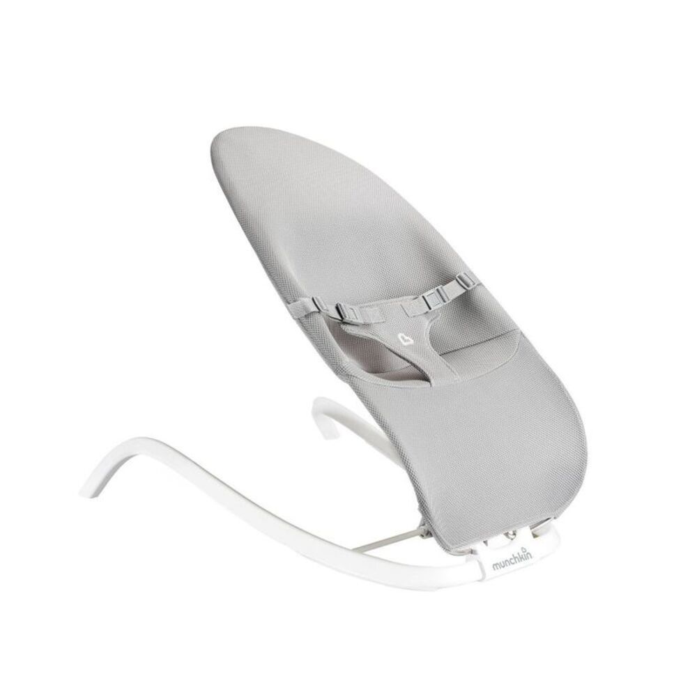 Munchkin -  Spring 2-in-1 Bouncer and Rocker Baby Rec Gray